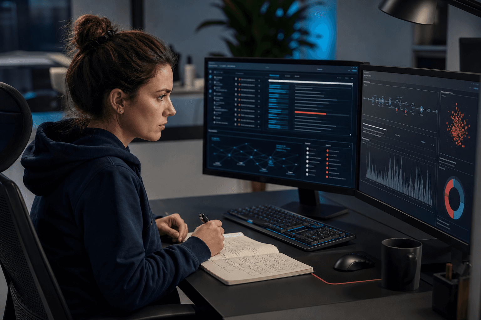 Security researcher validating vulnerability evidence